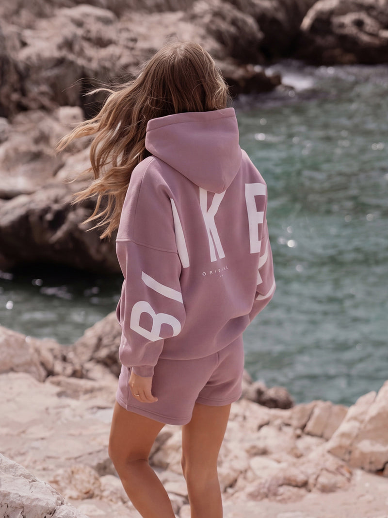 Isabel Oversized Hoodie - Staubiges Rosa