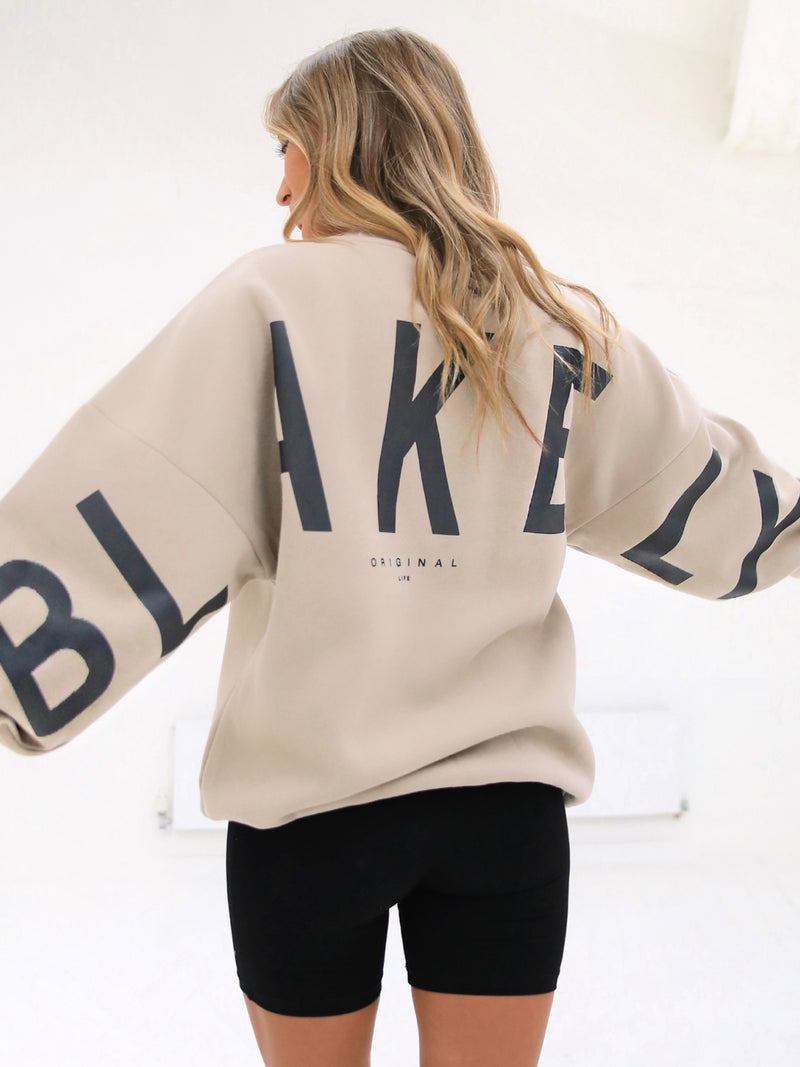 Isabel Oversized Jumper - Oat