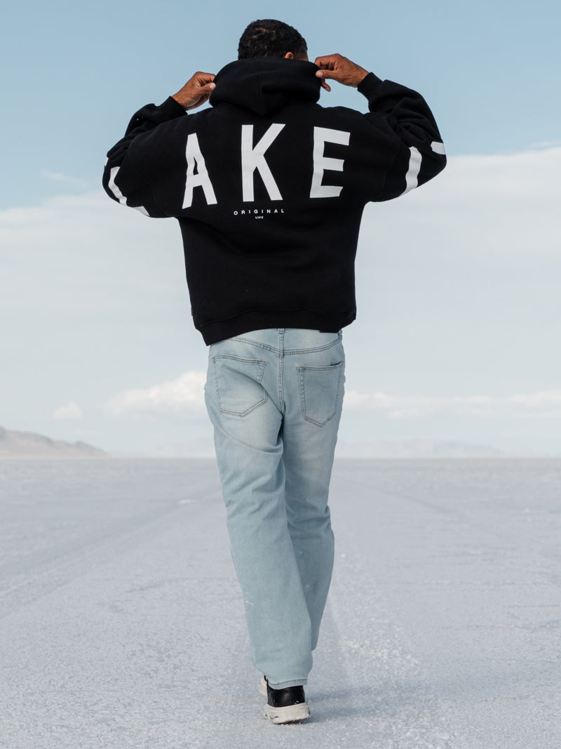 Idris Oversized Hoodie - Noire