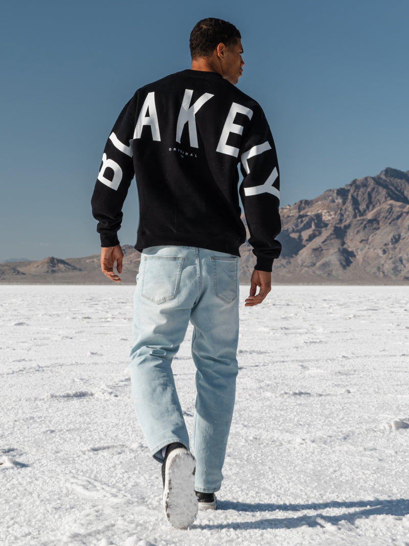 Idris Oversized Jumper - Noire