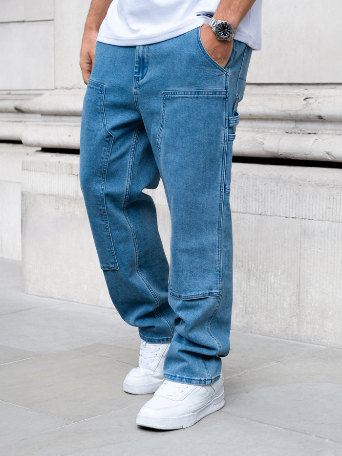 Vol.21 Panel Jeans - Blue