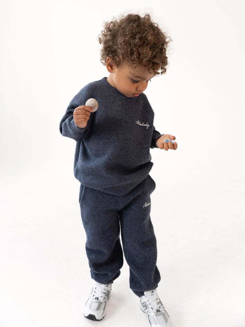 Mini Knitted Jumper - Echte Marine