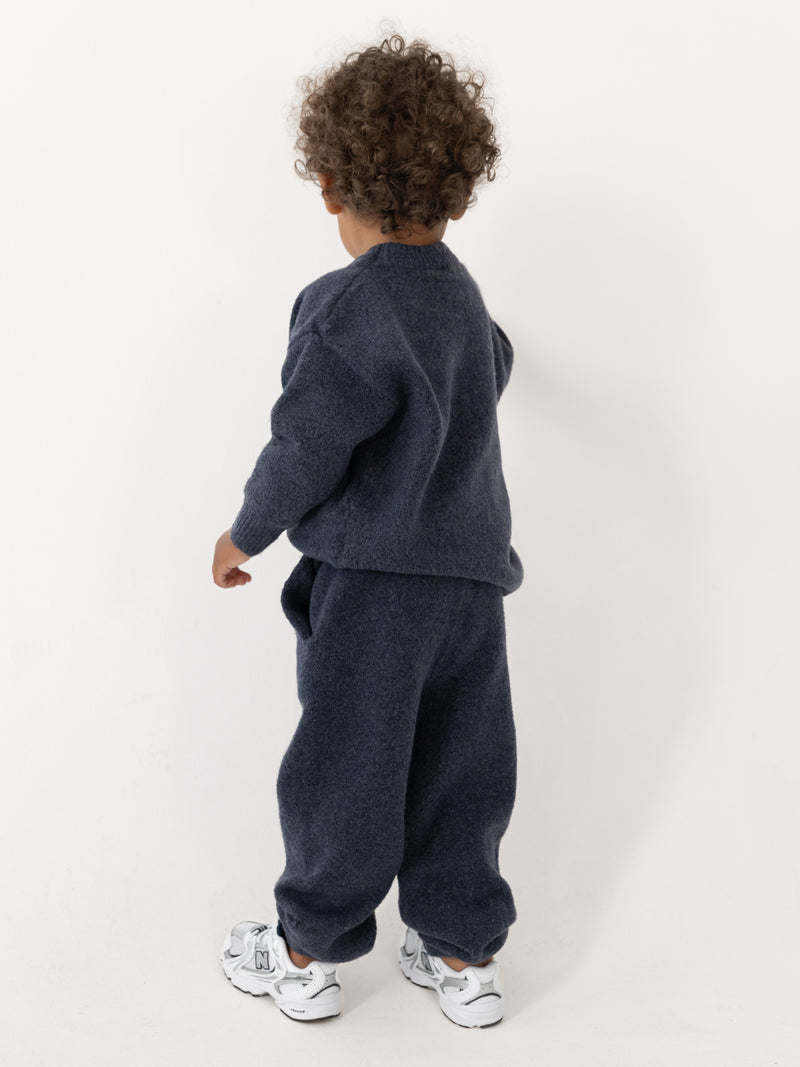 Mini Knitted Jumper - Echte Marine