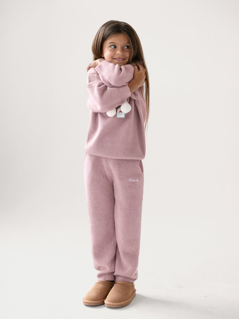 Mini Knitted Jumper - Dusty Pink