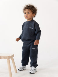 Mini Knitted Sweatpants - Echte Marine