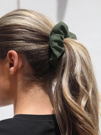 Blakely Scrunchie - Khaki Green