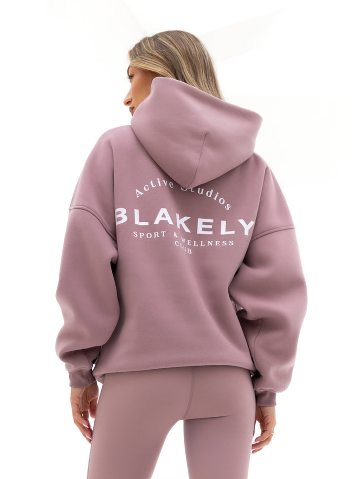 Active Studios Oversized Hoodie - Altrosa