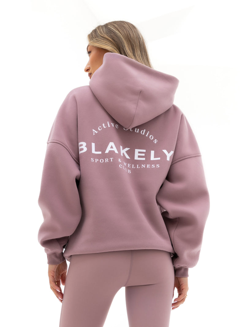 Active Studios Oversized Hoodie - Altrosa
