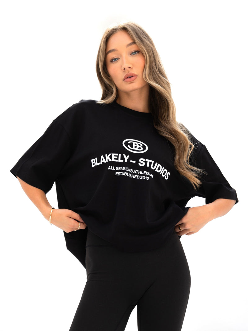 Madison Ultra Oversized T-Shirt - Schwarz