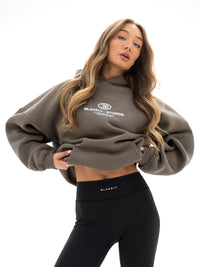 Madison Oversized Hoodie - Khakibraun