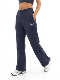 Active Studios Wide Leg Sweatpants - Echtes Marineblau