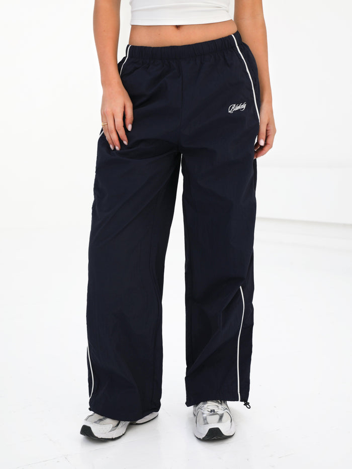 Off Duty Parachute Trousers - Navy