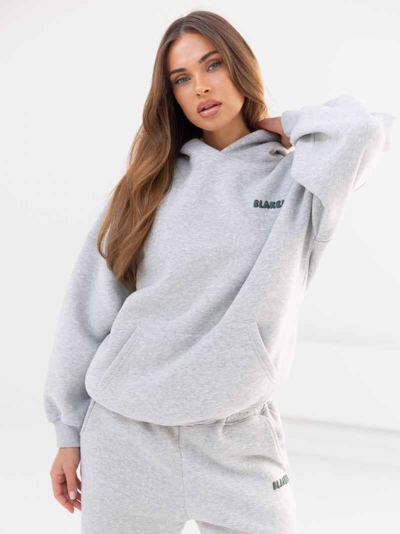 Cloud Hoodie & Sweatpants Set - Marl Grey