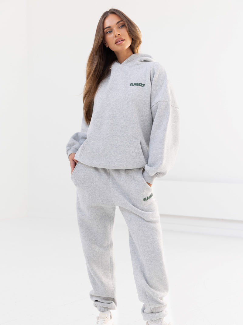 Cloud Hoodie & Sweatpants Set - Marl Grey