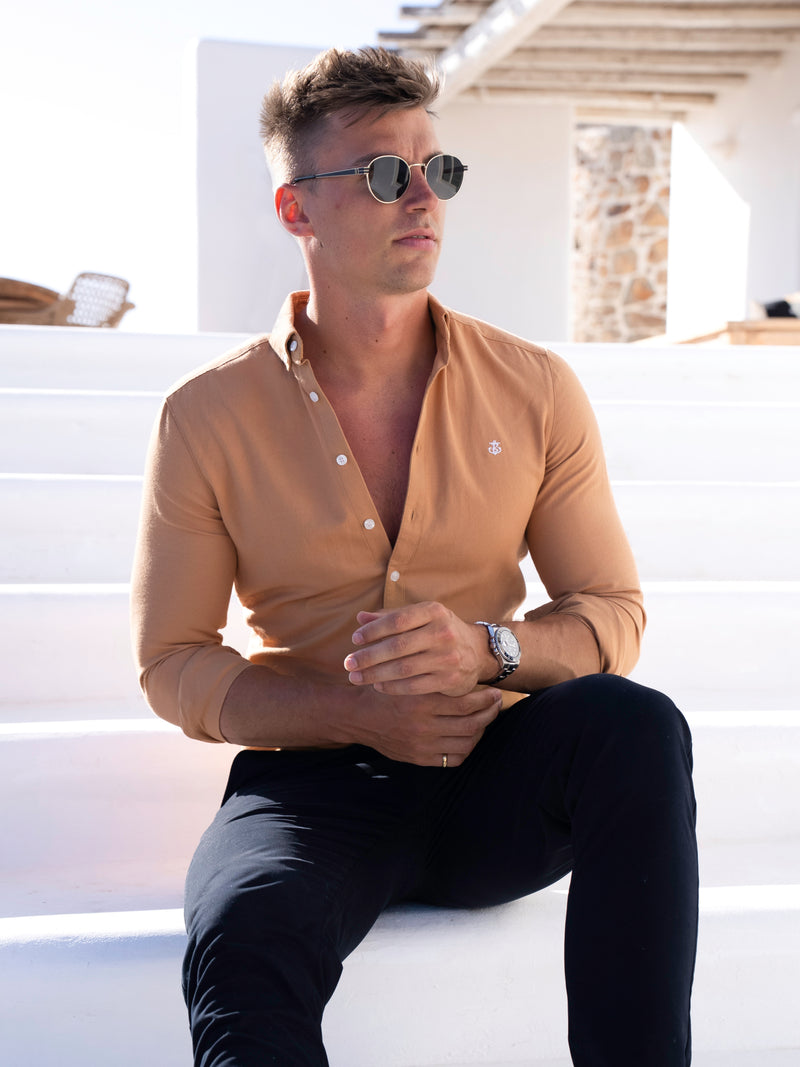 Rioja Long Sleeve Shirt - Senf