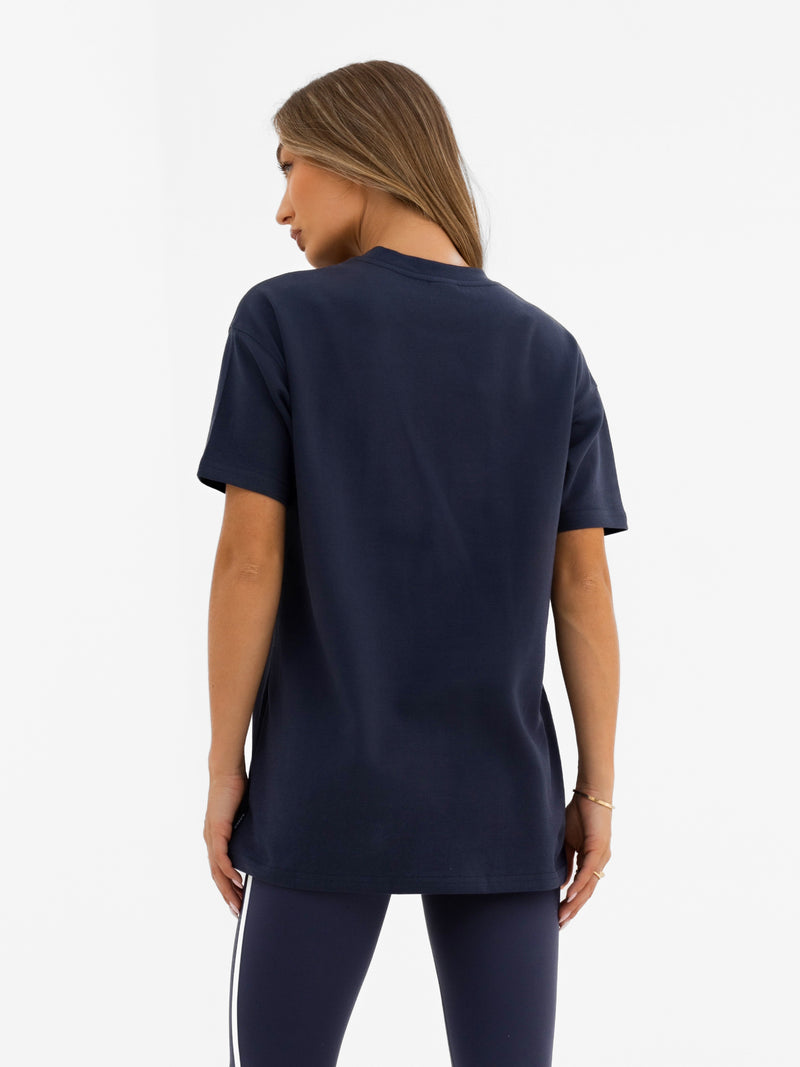 Jada Oversized T-Shirt - True Navy