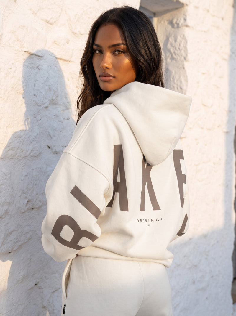 Isabel Oversized Hoodie - Off White