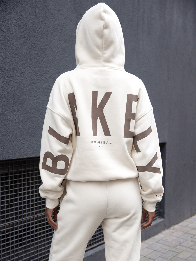 Isabel Oversized Hoodie - Off White