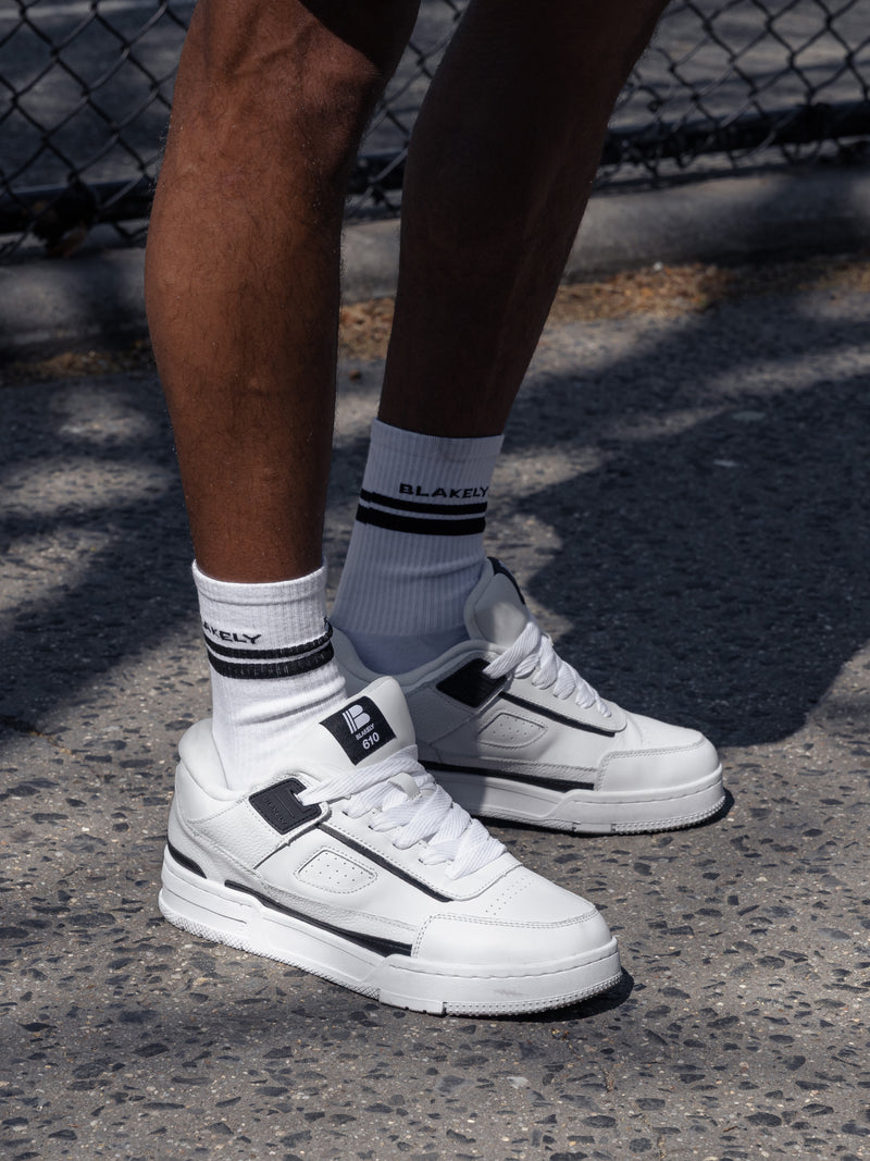 Pacer 610 Trainers - White & Black