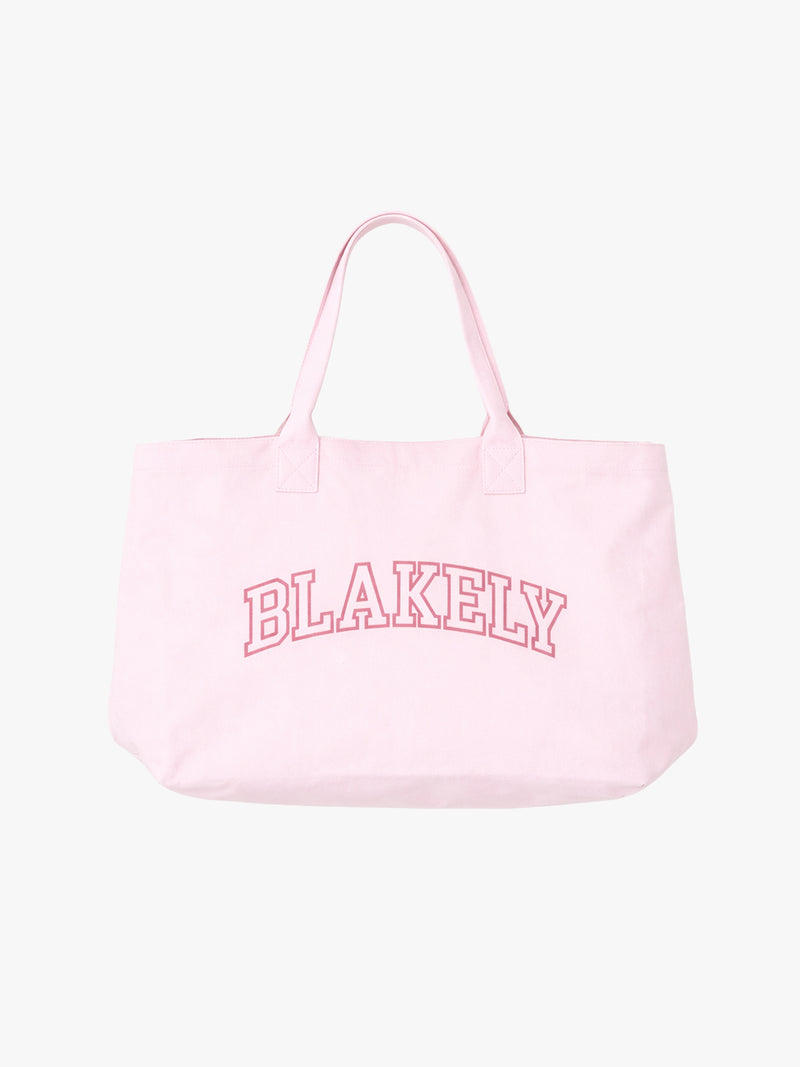 Outline Varsity Tote Bag - Rouge-Pink