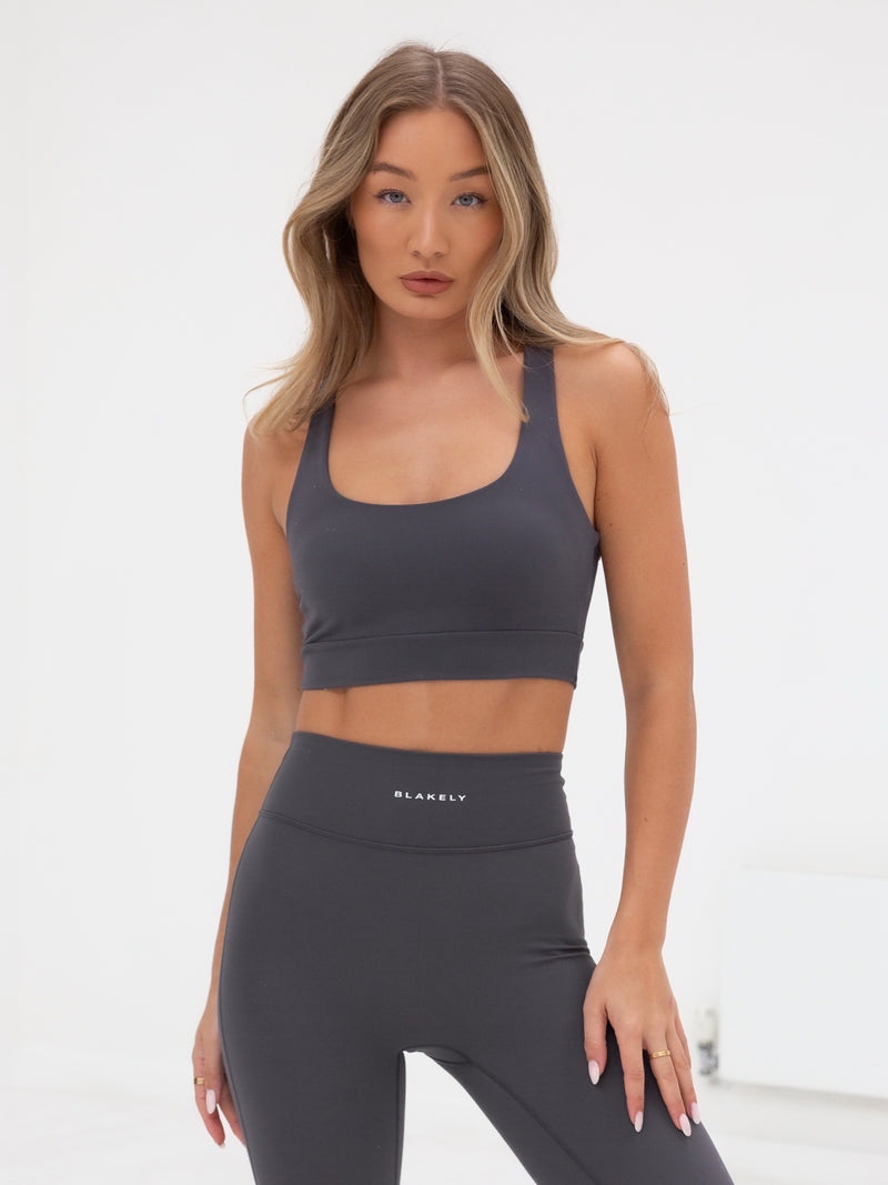 Ultimate Active Bra - Charbon de bois