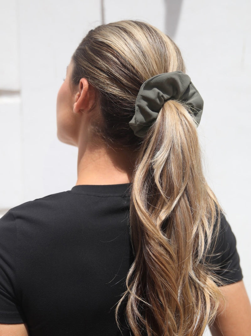 Blakely Scrunchie - Safari Green