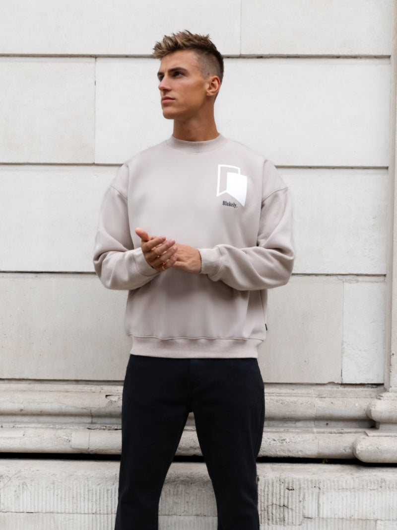 Revolve Relaxed Jumper - Bräunen