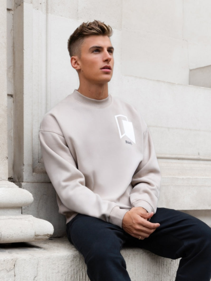 Revolve Relaxed Jumper - Bräunen