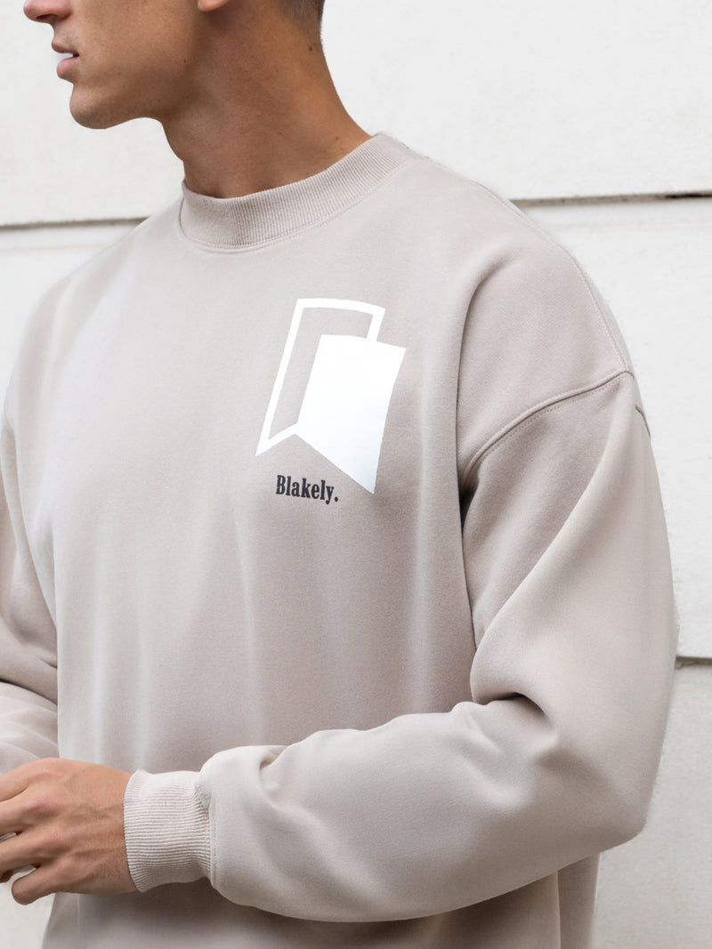 Revolve Relaxed Jumper - Bräunen