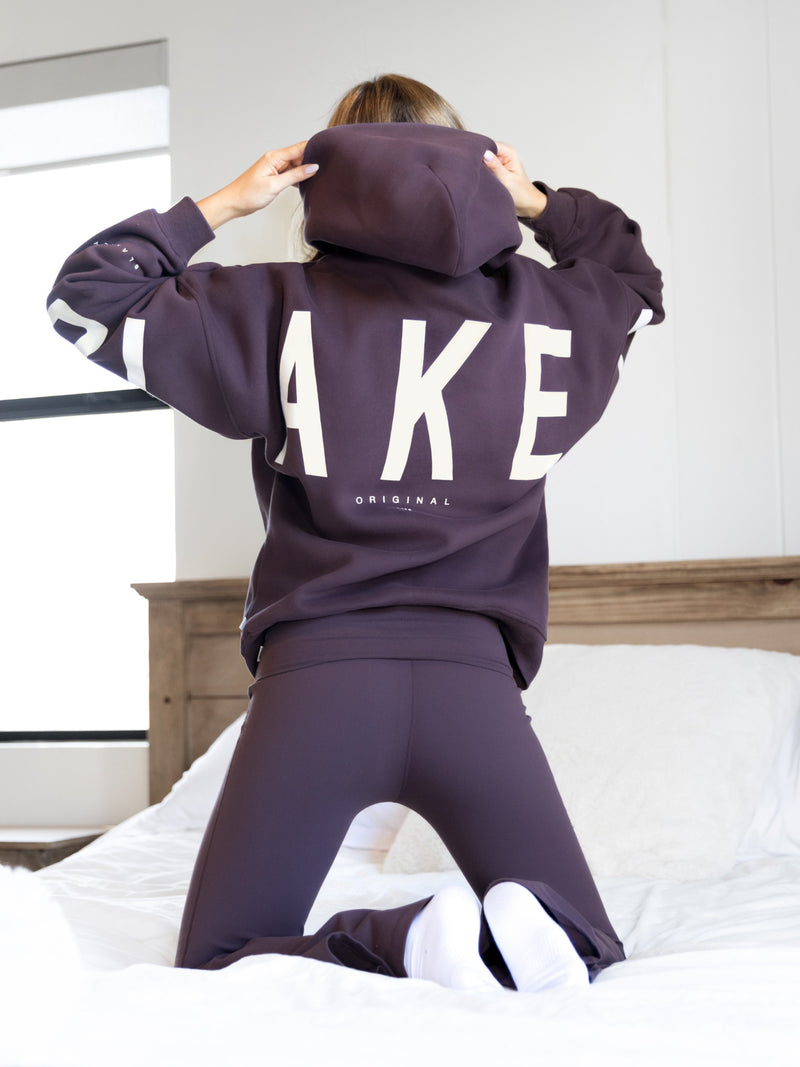 Isabel Oversized Hoodie - Plum