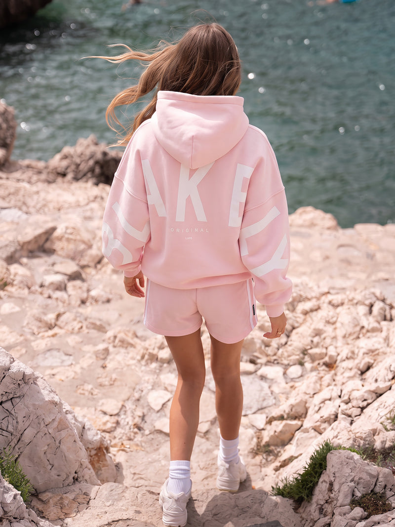 Isabel Oversized Hoodie - Rose tendre