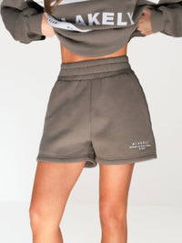 Serena Jogger Shorts - Safari Green