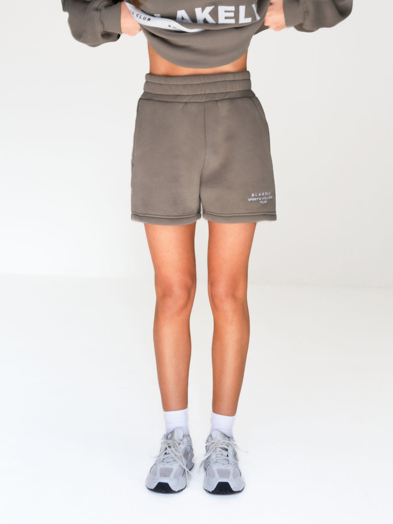 Serena Jogger Shorts - Safari Green