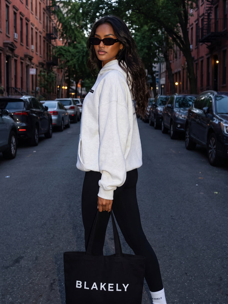 Olivia Oversized Hoodie - White