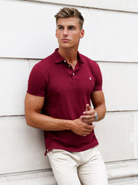 Anchor Polo Shirt - Burgund