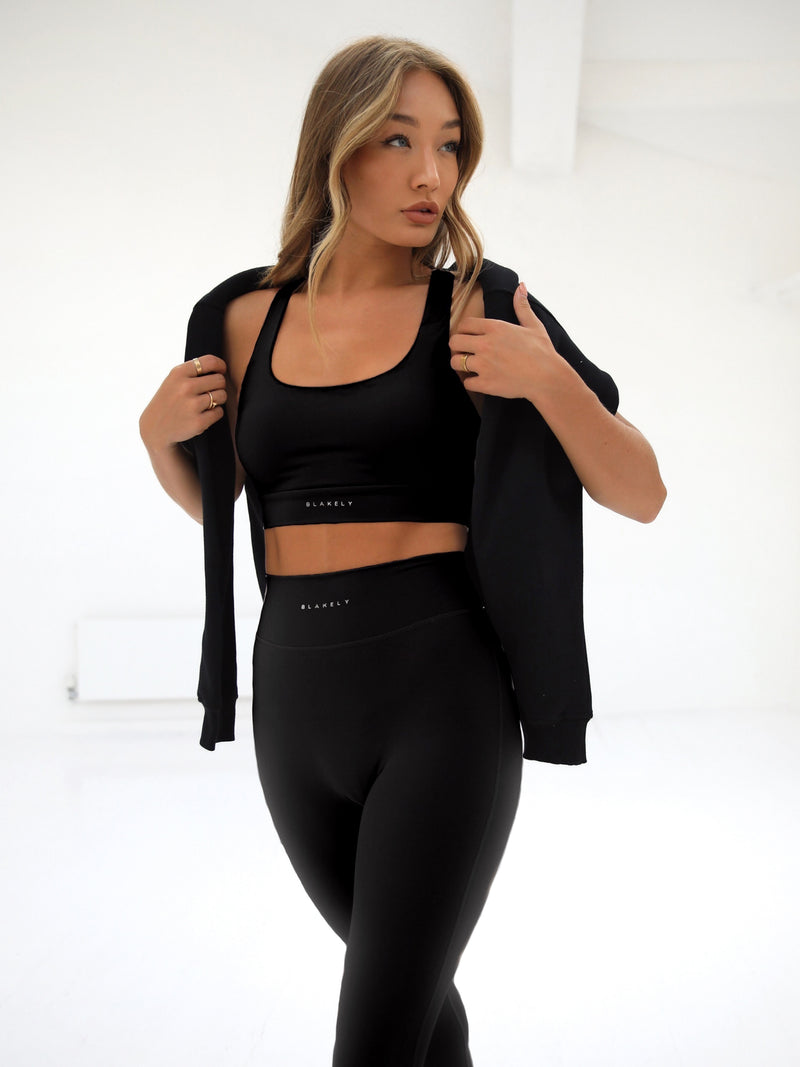 Core Active Leggings - Schwarz