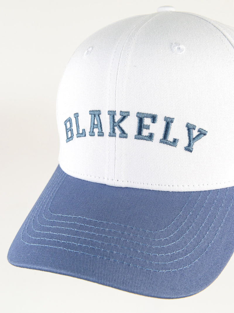 Varsity Cap - Blue & White
