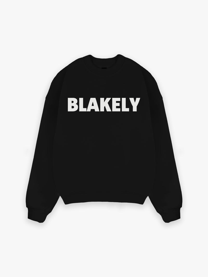 Studio Oversized Jumper - Black