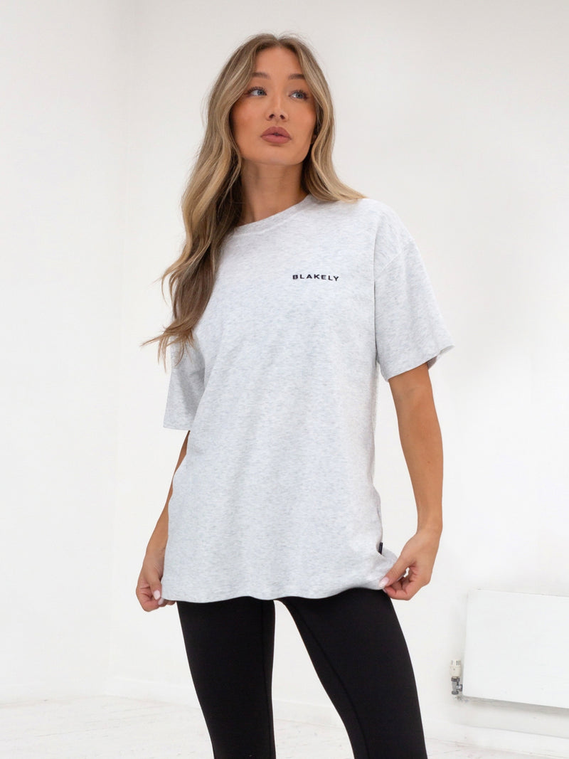 Series Oversized T-Shirt - Marl White