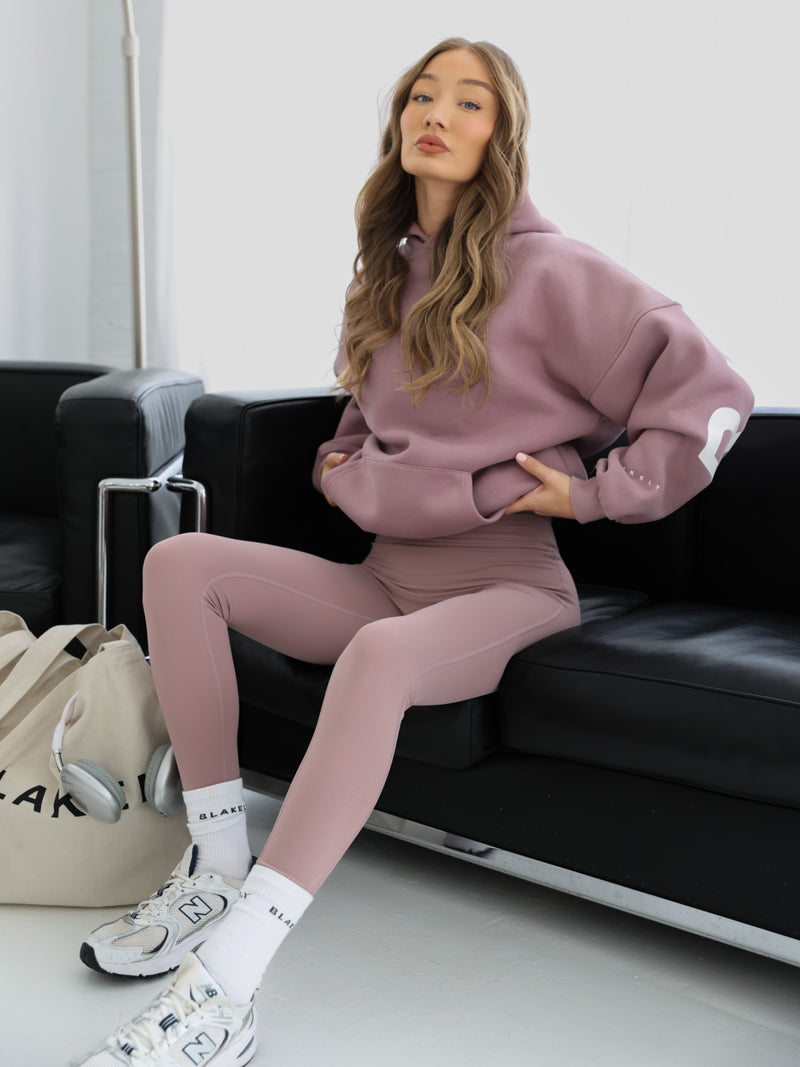 Isabel Hoodie & Leggings Set - Dusty Pink