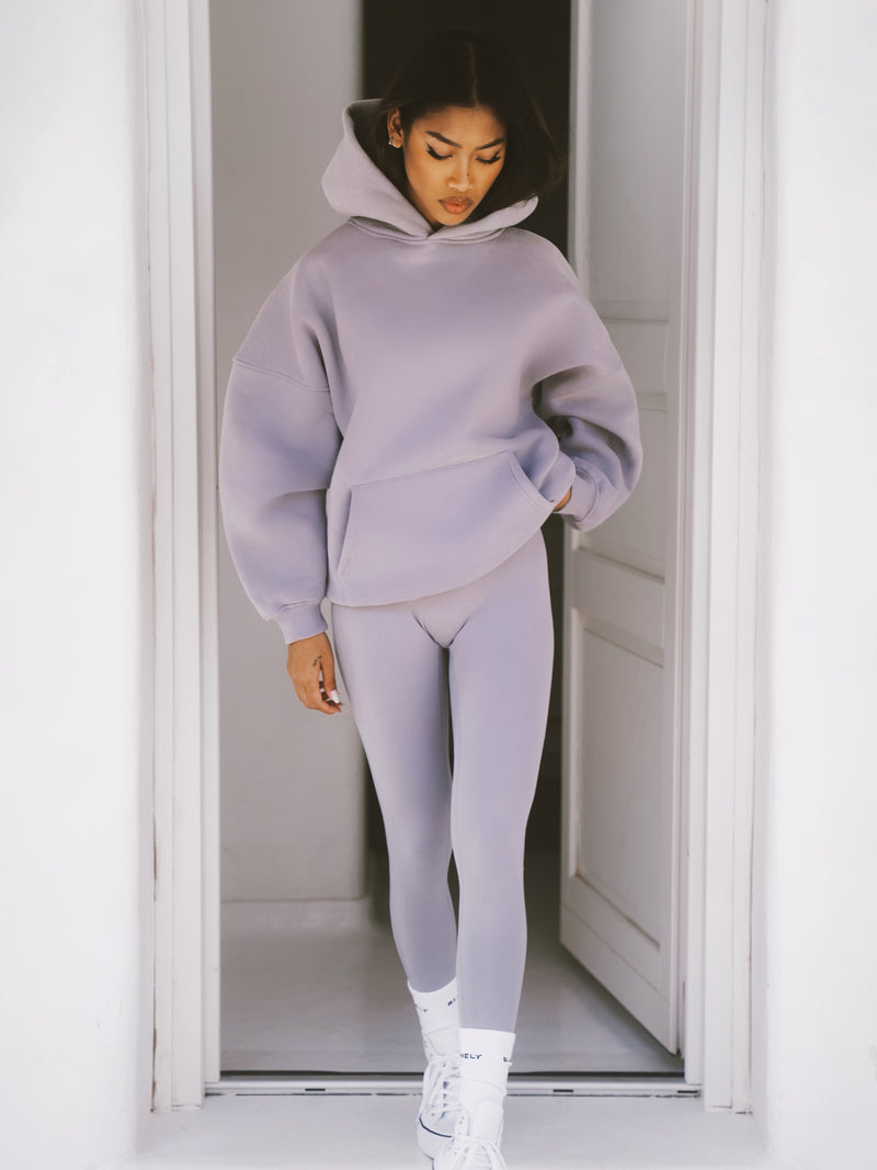 Isabel Hoodie & Leggings Set - Pale Lilac