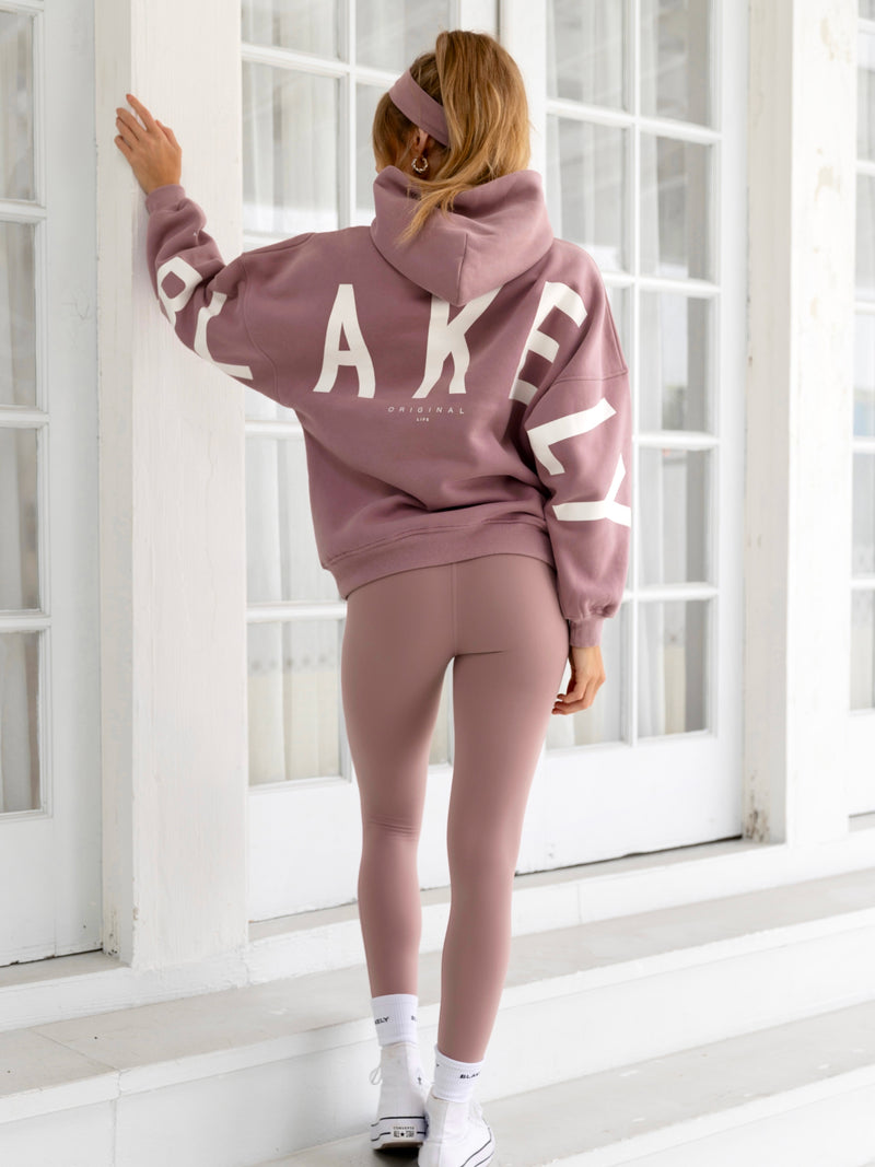 Isabel Hoodie & Leggings Set - Dusty Pink