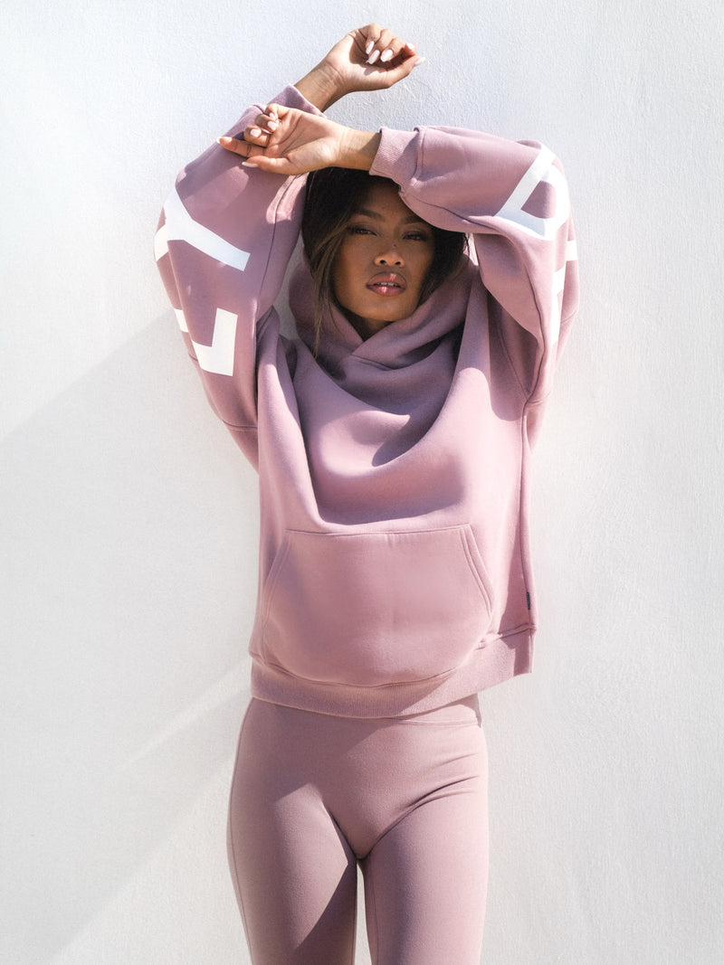 Isabel Hoodie & Leggings Set - Dusty Pink