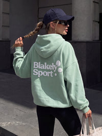 Motion Oversized Hoodie - Lichtgroen