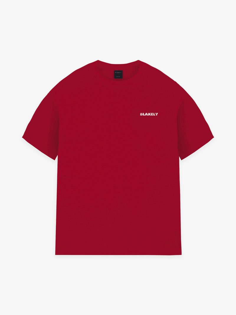 Sonny Ski Relaxed T-Shirt - Red