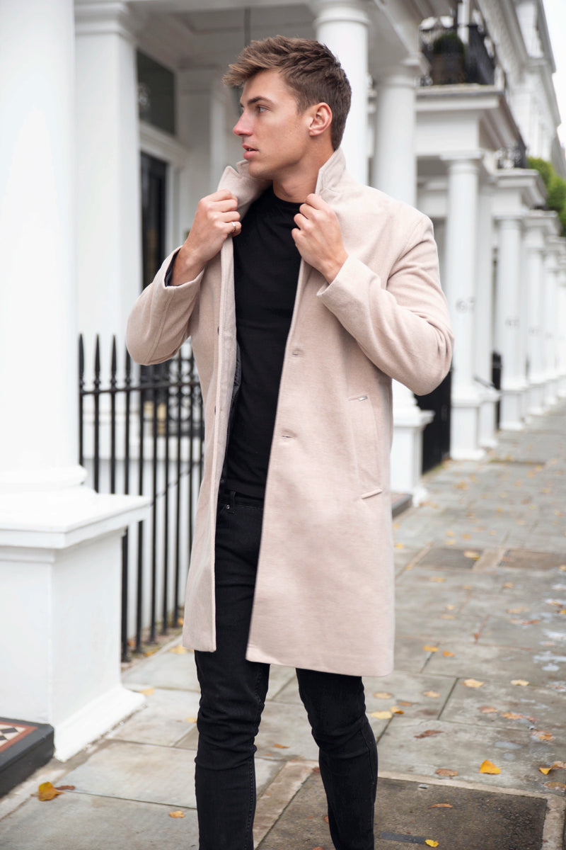 Knightsbridge Tailored Coat - Beige