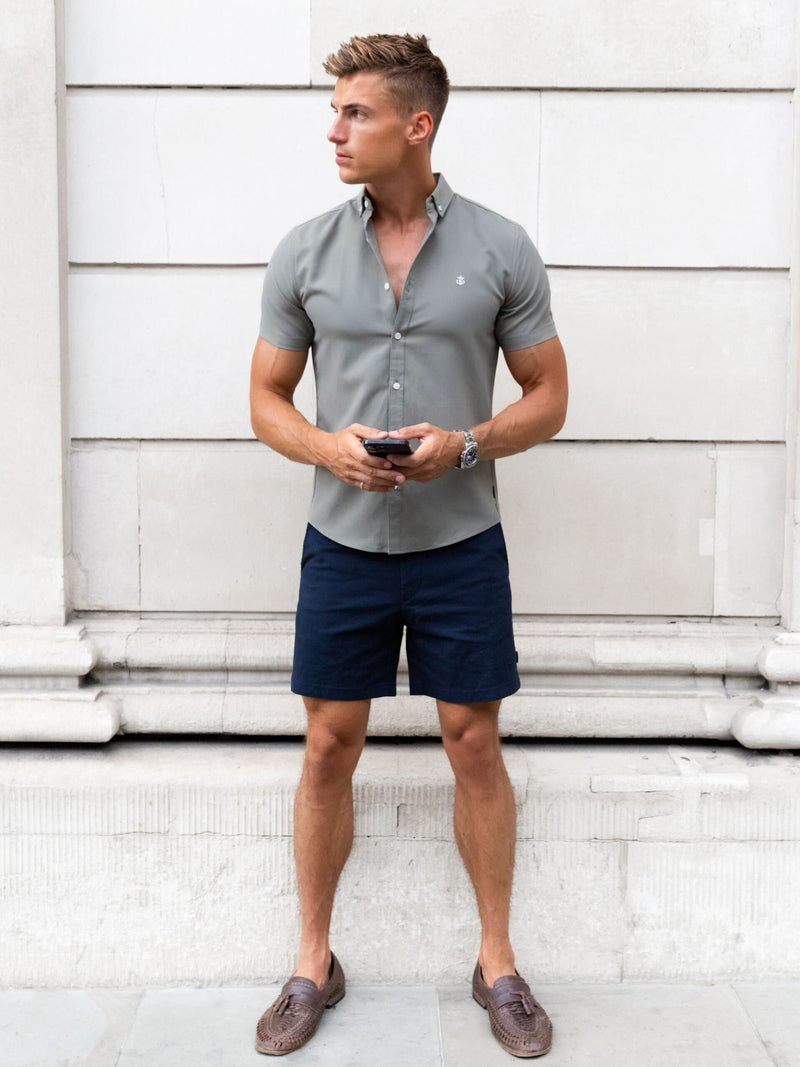 Anderson Short Sleeve Shirt - Safari Green
