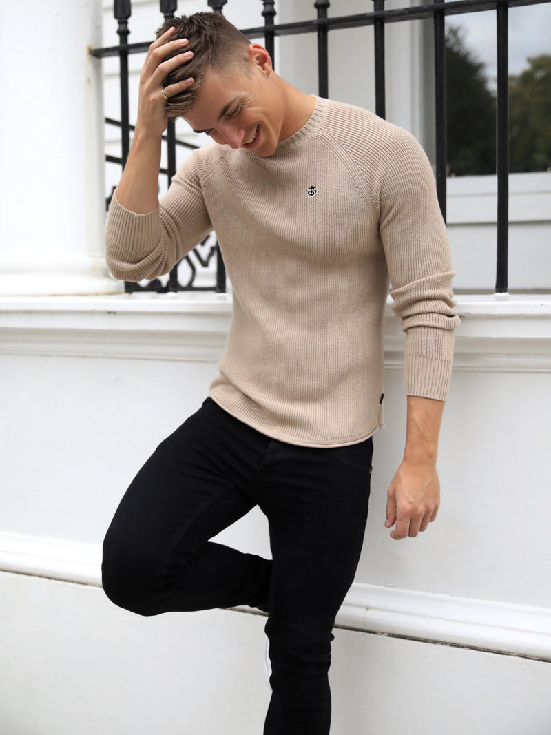 Oxley Knit Jumper - Oat