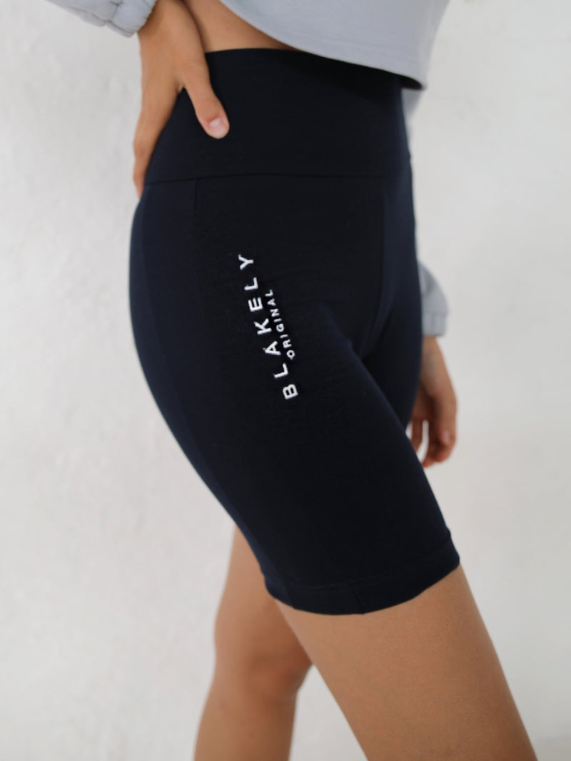 Erin korte broek - marineblauw