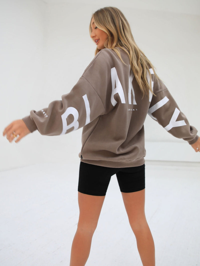 Isabel Oversized Jumper - Brown